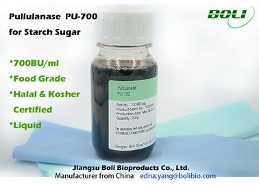 700 BU/Pullulanase βαθμού τροφίμων μιλ. ενζυμική ανοικτό καφέ υγρή υψηλή συγκέντρωση