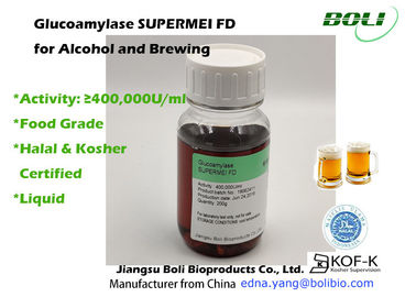 Υψηλό συγκεντρωμένο υγρό Glucoamylase Supermei Fd για το οινόπνευμα και την παρασκευάζοντας χρήση τροφίμων