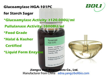 Pullulanase ζάχαρης Stach ενζυμικό το ενζυμικό 1400B U/μιλ., ένζυμα Glucoamylase100,000U/ml με Halal και το Kosher πιστοποιητικό