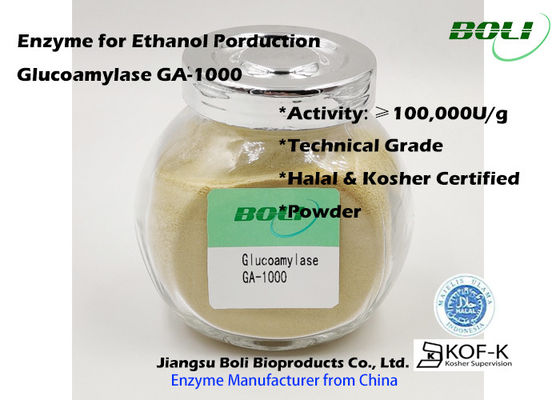 GA-1000 βιομηχανική Glucoamylase ενζυμική σκόνη