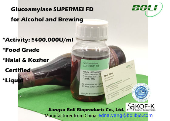 Υψηλό συγκεντρωμένο ενζυμικό Glucoamylase Supermei χρήσης τροφίμων FD